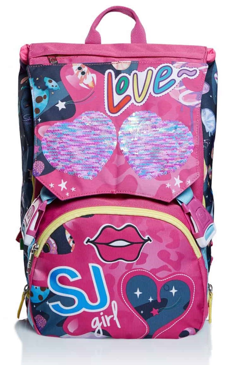 ZAINO MAXI SJ GANG FACCE GIRL